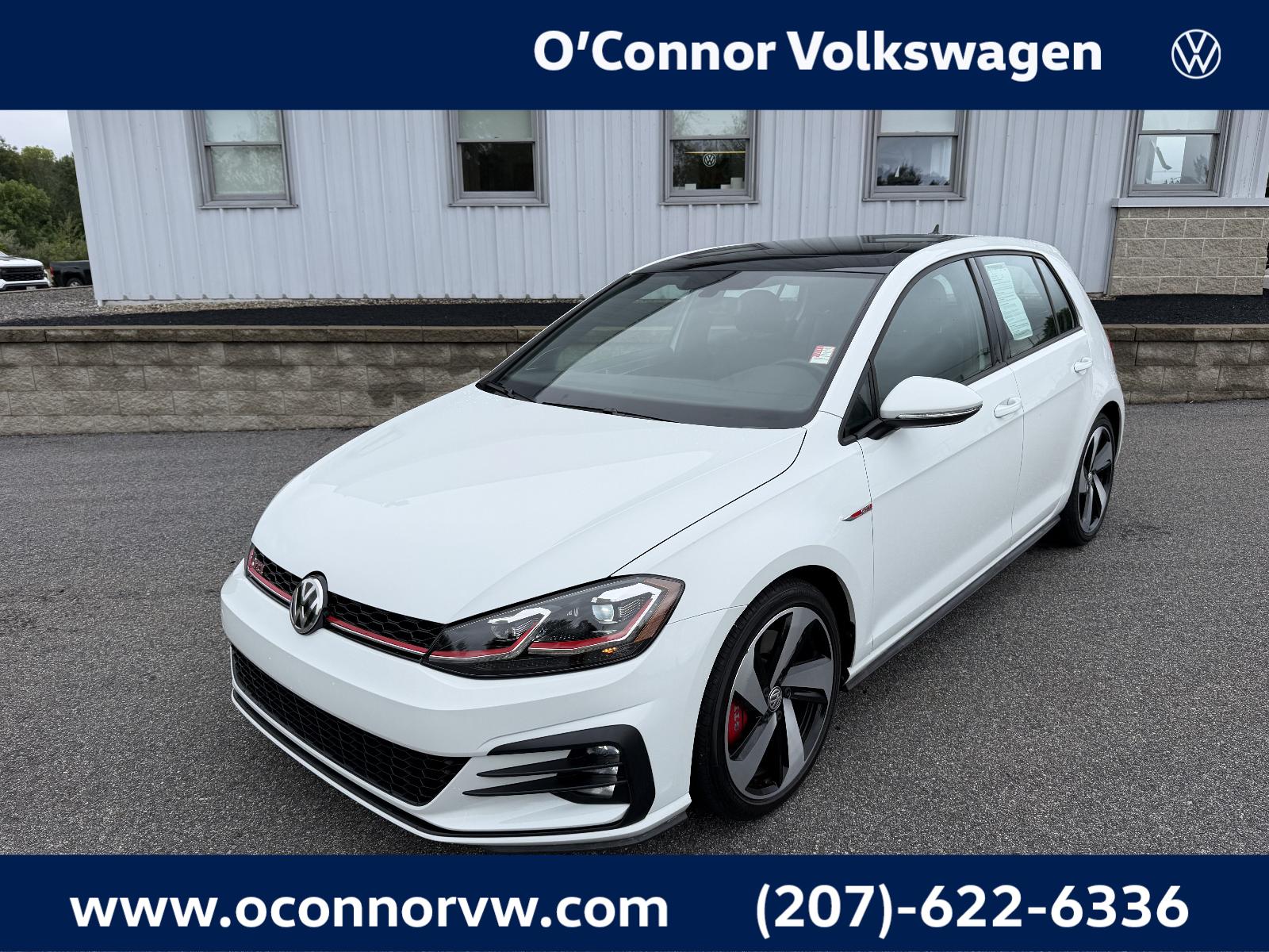 2019 Volkswagen Golf GTI Vehicle Photo in Augusta, ME 04330