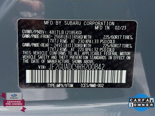 2024 Subaru Crosstrek Vehicle Photo in Puyallup, WA 98371