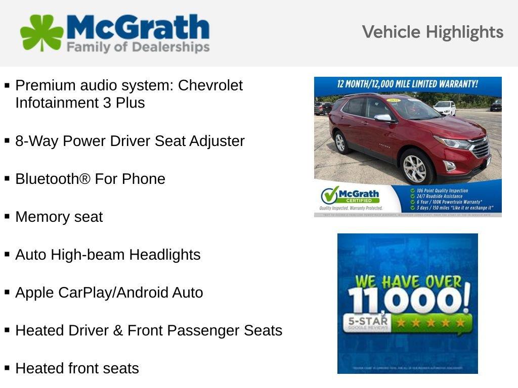 2021 Chevrolet Equinox Vehicle Photo in Cedar Rapids, IA 52402