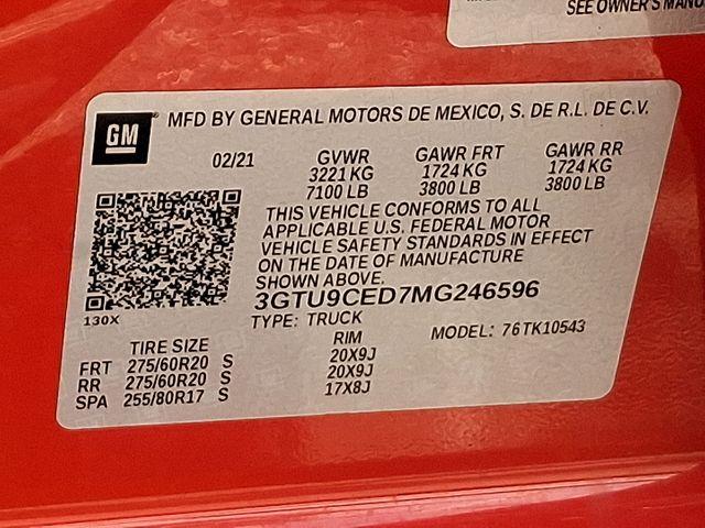 2021 GMC Sierra 1500 Vehicle Photo in DANBURY, CT 06810-5034
