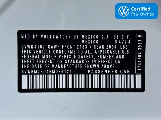2024 Volkswagen Jetta Vehicle Photo in Puyallup, WA 98371