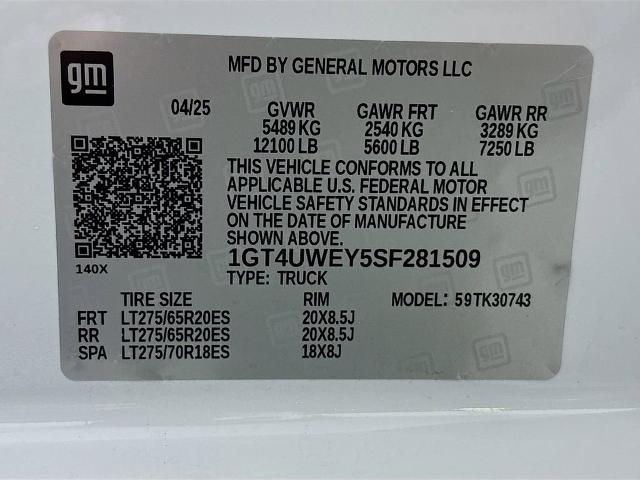 2025 GMC Sierra 3500 HD Vehicle Photo in PUYALLUP, WA 98371-4149