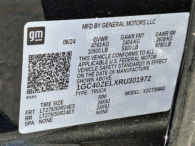 2024 Chevrolet Silverado EV Vehicle Photo in LANCASTER, PA 17601-0000
