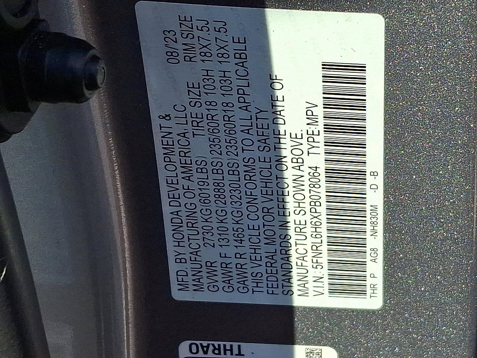 2023 Honda Odyssey Vehicle Photo in Harrisburg, PA 17111