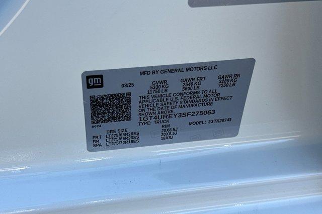 2025 GMC Sierra 2500 HD Vehicle Photo in STOCKTON, CA 95212-2838