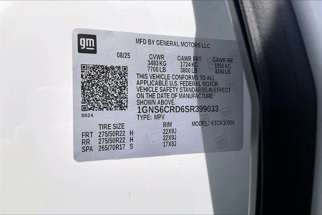 2025 Chevrolet Suburban Vehicle Photo in INDEPENDENCE, MO 64055-1314