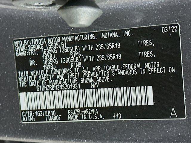 2022 Toyota Highlander Vehicle Photo in Flemington, NJ 08822