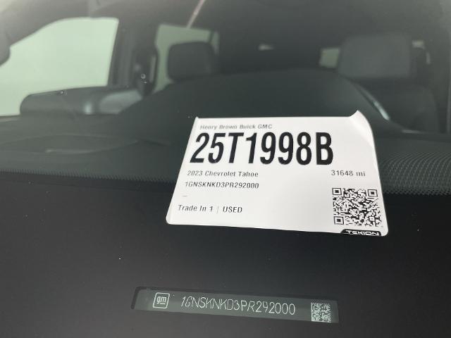 2023 Chevrolet Tahoe Vehicle Photo in GILBERT, AZ 85297-0402