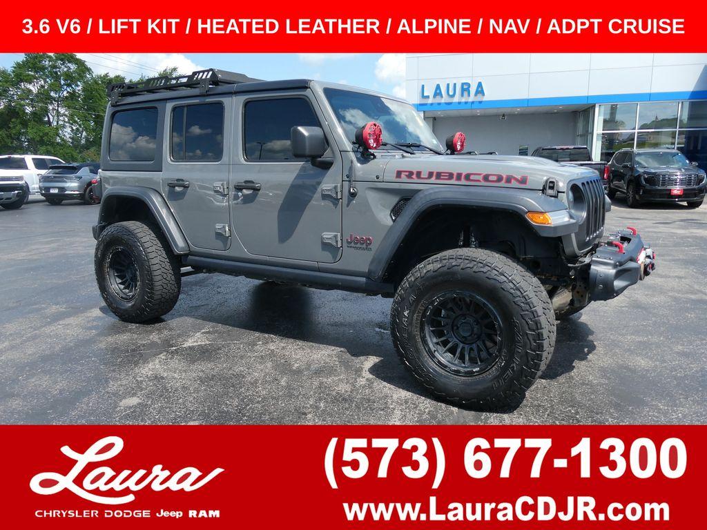 Sting-Gray Clearcoat 2019 Jeep Wrangler SUV / Crossover Four-Wheel Drive 8-Speed Automatic