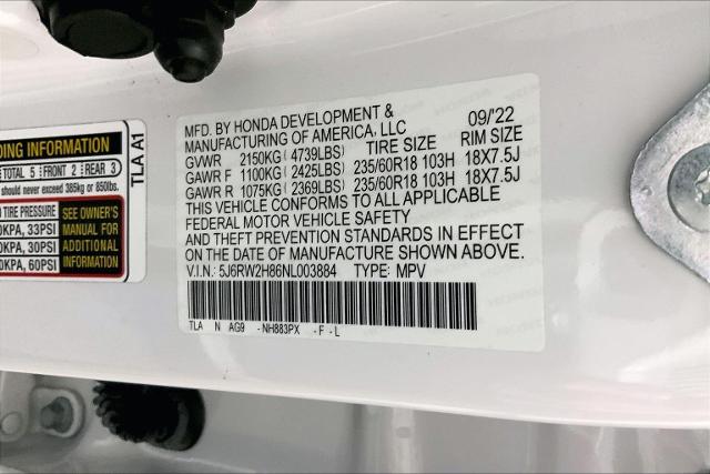 2022 Honda CR-V Vehicle Photo in KANSAS CITY, MO 64114-4502