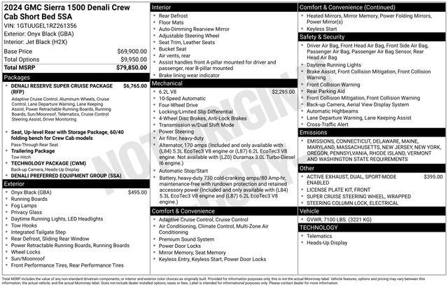2024 GMC Sierra 1500 Vehicle Photo in DANBURY, CT 06810-5034