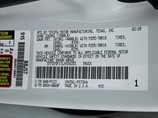 2020 Toyota Tundra 4WD Vehicle Photo in Flemington, NJ 08822