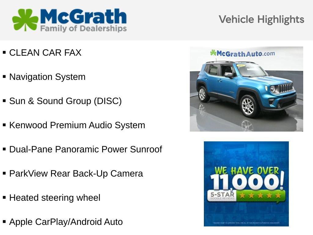 2021 Jeep Renegade Vehicle Photo in Cedar Rapids, IA 52402