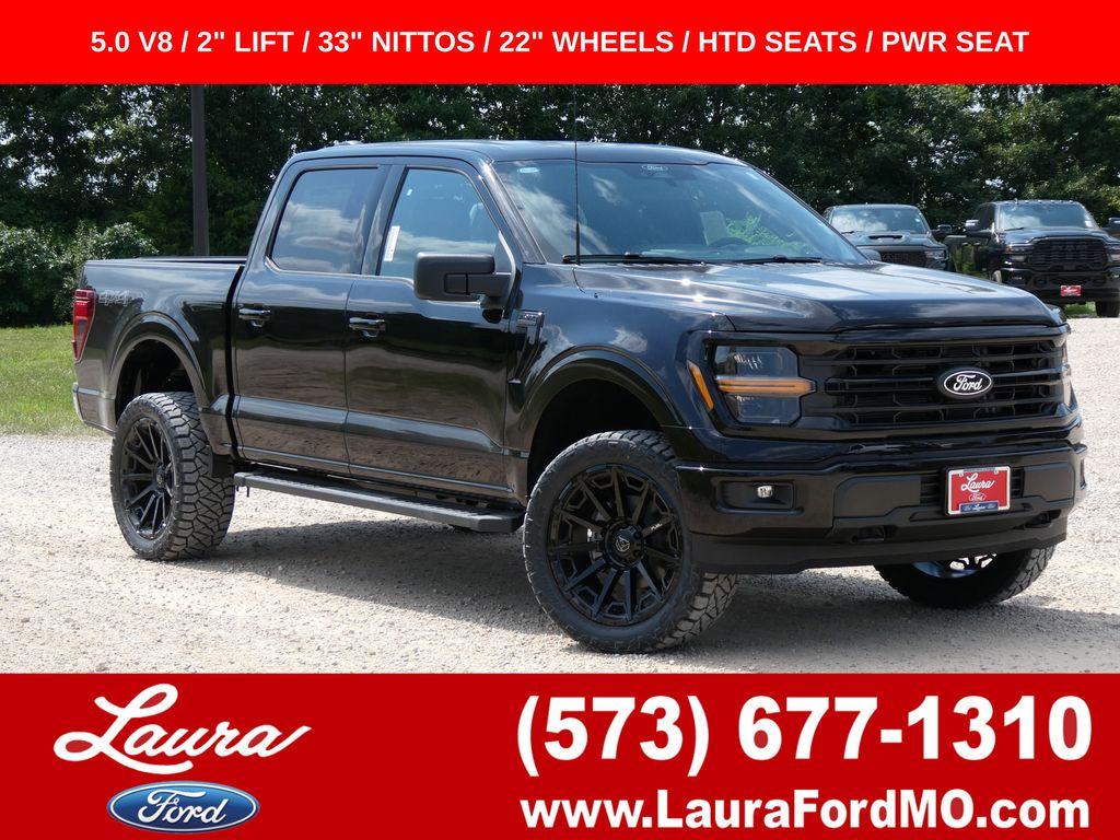 Agate Black Metallic 2026 Ford F-150 Pickup Truck Four-Wheel Drive Automatic