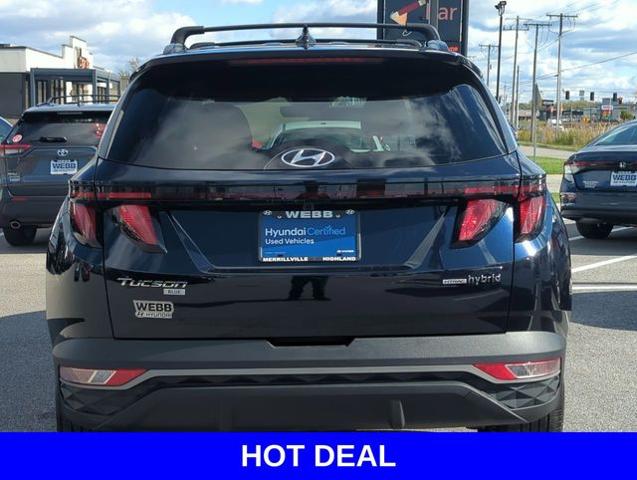 2024 Hyundai TUCSON Hybrid Vehicle Photo in Merrillville, IN 46410