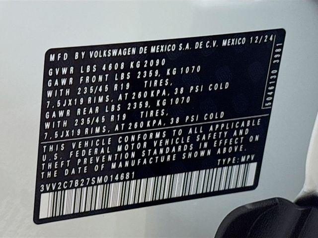 2025 Volkswagen Taos Vehicle Photo in Puyallup, WA 98371