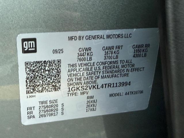 2026 GMC Yukon Vehicle Photo in COLUMBIA, MO 65203-3903