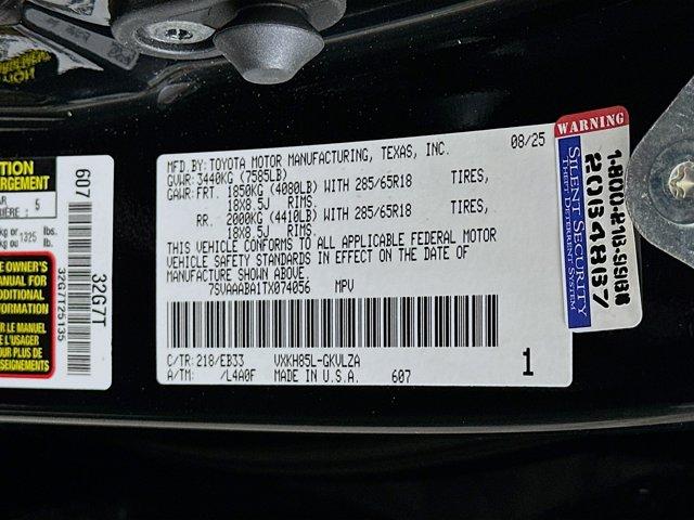 2026 Toyota Sequoia Vehicle Photo in Flemington, NJ 08822