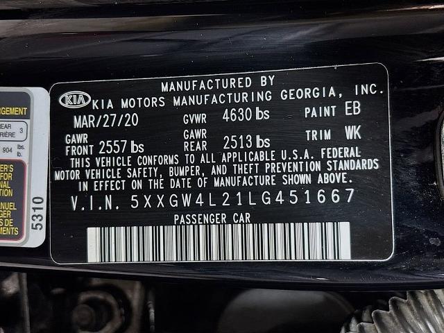 2020 Kia Optima Vehicle Photo in PUYALLUP, WA 98371-4149
