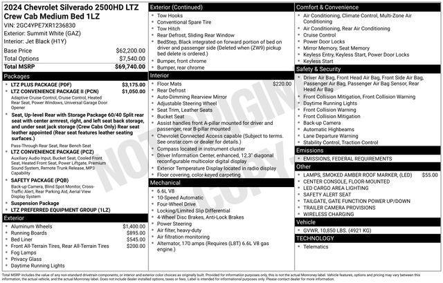 2024 Chevrolet Silverado 2500 HD Vehicle Photo in DANBURY, CT 06810-5034