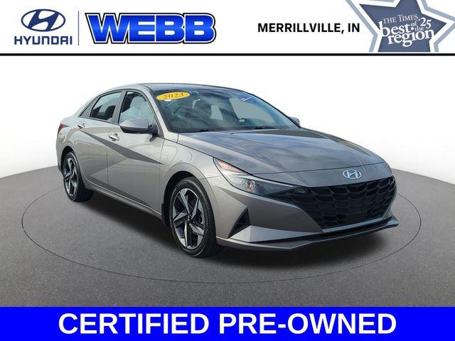2023 Hyundai ELANTRA Vehicle Photo in Merrillville, IN 46410