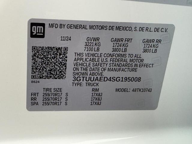 2025 GMC Sierra 1500 Vehicle Photo in COLUMBIA, MO 65203-3903