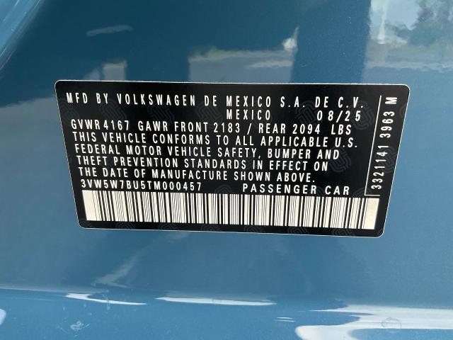 2026 Volkswagen Jetta Vehicle Photo in Oshkosh, WI 54904