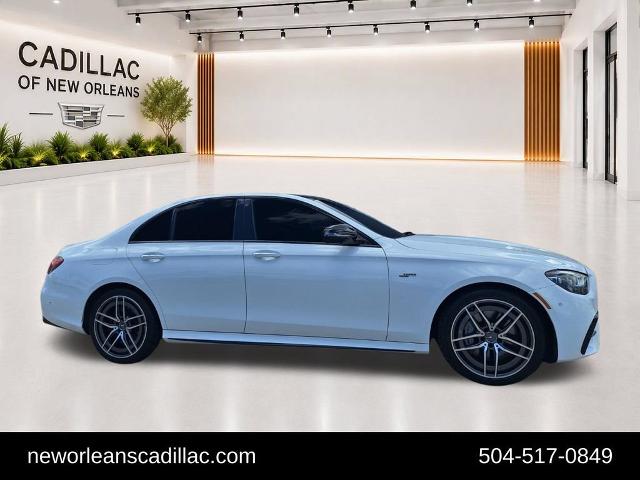White 2022 Mercedes-Benz E-Class Sedan All-Wheel Drive 9-Speed Automatic