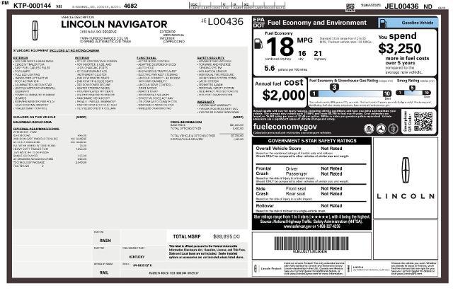 2018 Lincoln Navigator Vehicle Photo in Weatherford, TX 76087