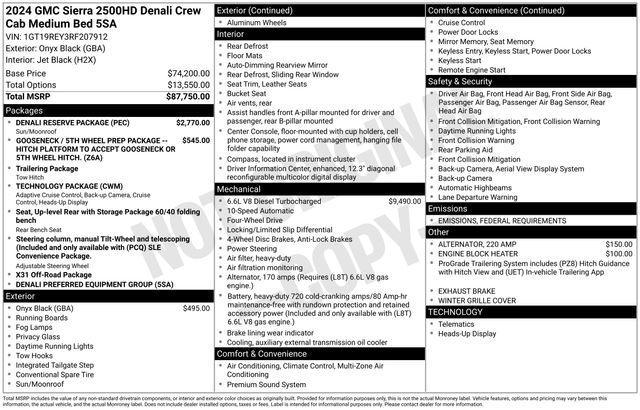 2024 GMC Sierra 2500 HD Vehicle Photo in DANBURY, CT 06810-5034