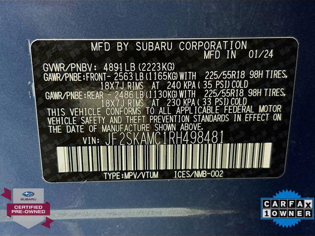 2024 Subaru Forester Vehicle Photo in Puyallup, WA 98371
