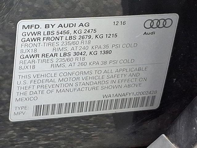 2018 Audi Q5 Vehicle Photo in DANBURY, CT 06810-5034