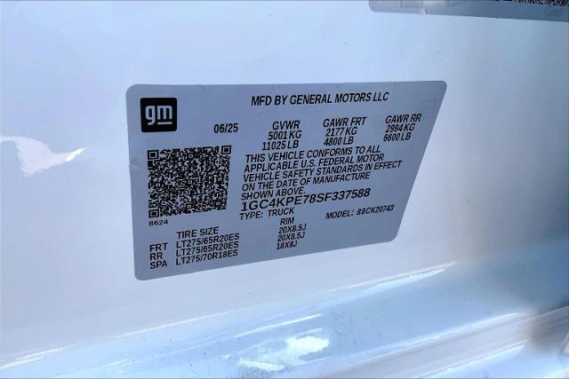 2025 Chevrolet Silverado 2500 HD Vehicle Photo in KANSAS CITY, MO 64114-4502