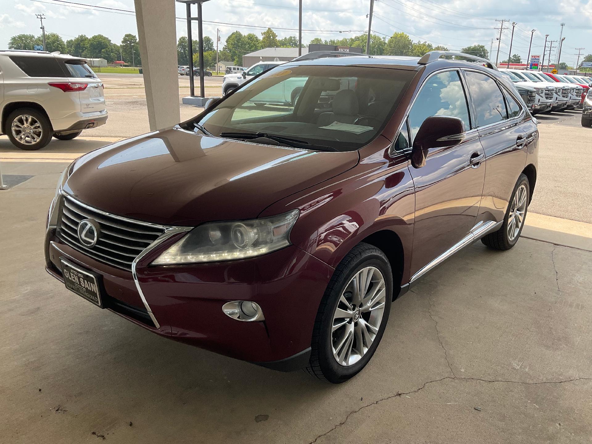 Red 2013 Lexus RX SUV / Crossover Front-Wheel Drive 6-Speed Automatic