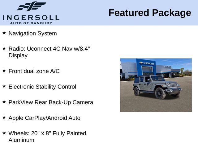 2022 Jeep Wrangler 4xe Vehicle Photo in DANBURY, CT 06810-5034