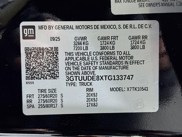 2026 GMC Sierra 1500 Vehicle Photo in PUYALLUP, WA 98371-4149