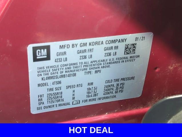 2021 Buick Encore GX Vehicle Photo in Merrillville, IN 46410
