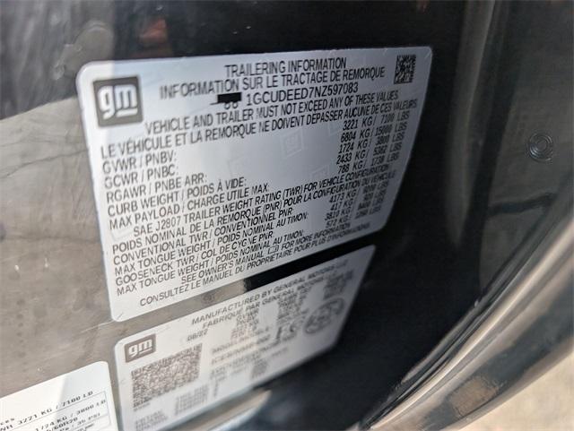 2022 Chevrolet Silverado 1500 Vehicle Photo in AURORA, CO 80012-4011