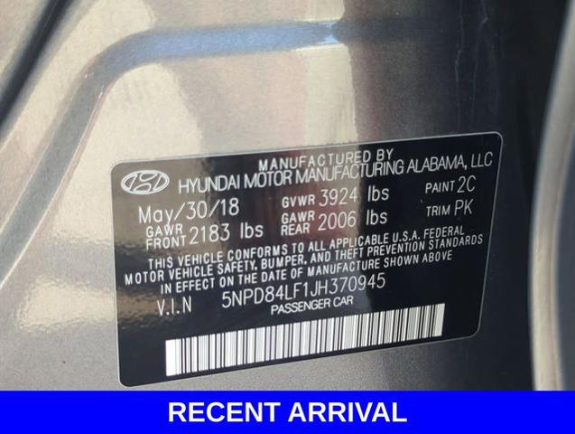 2018 Hyundai ELANTRA Vehicle Photo in Merrillville, IN 46410