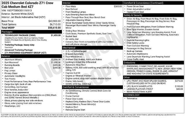 2025 Chevrolet Colorado Vehicle Photo in PUYALLUP, WA 98371-4149