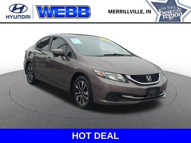 2014 Honda Civic Sedan Vehicle Photo in Merrillville, IN 46410