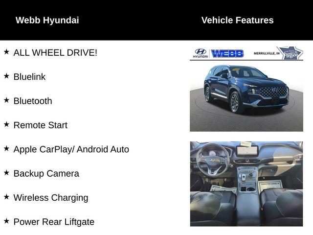2022 Hyundai SANTA FE Vehicle Photo in Merrillville, IN 46410