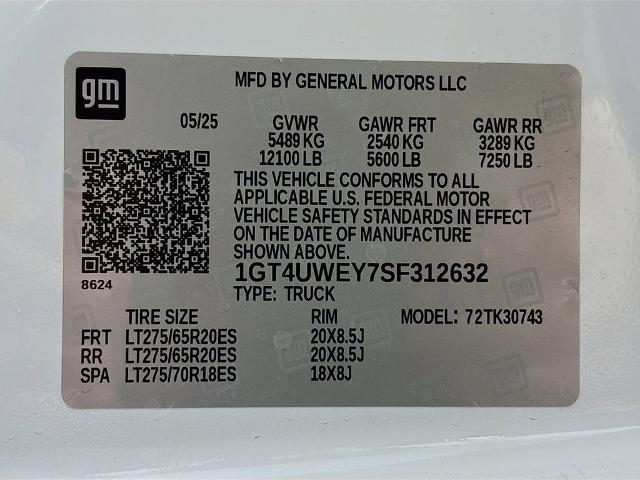 2025 GMC Sierra 3500 HD Vehicle Photo in PUYALLUP, WA 98371-4149