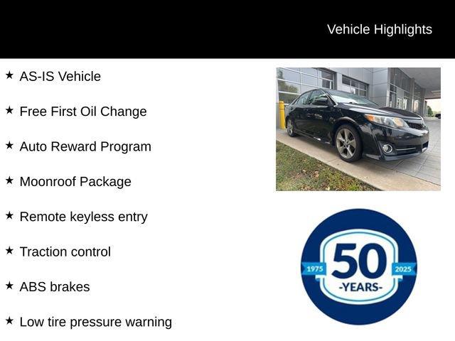 2012 Toyota Camry Vehicle Photo in Flemington, NJ 08822