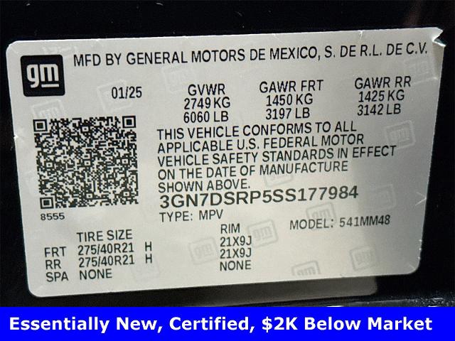 2025 Chevrolet Equinox EV Vehicle Photo in EVERETT, WA 98203-5662