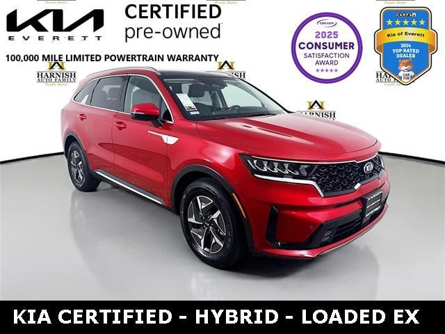 2021 Kia Sorento Hybrid Vehicle Photo in Everett, WA 98204