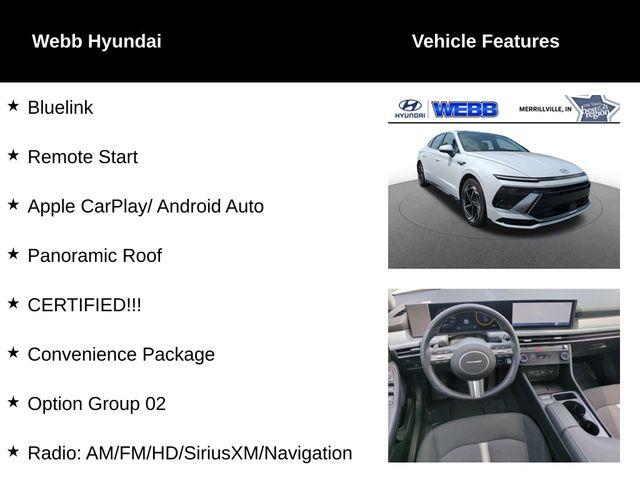 2024 Hyundai SONATA Vehicle Photo in Merrillville, IN 46410
