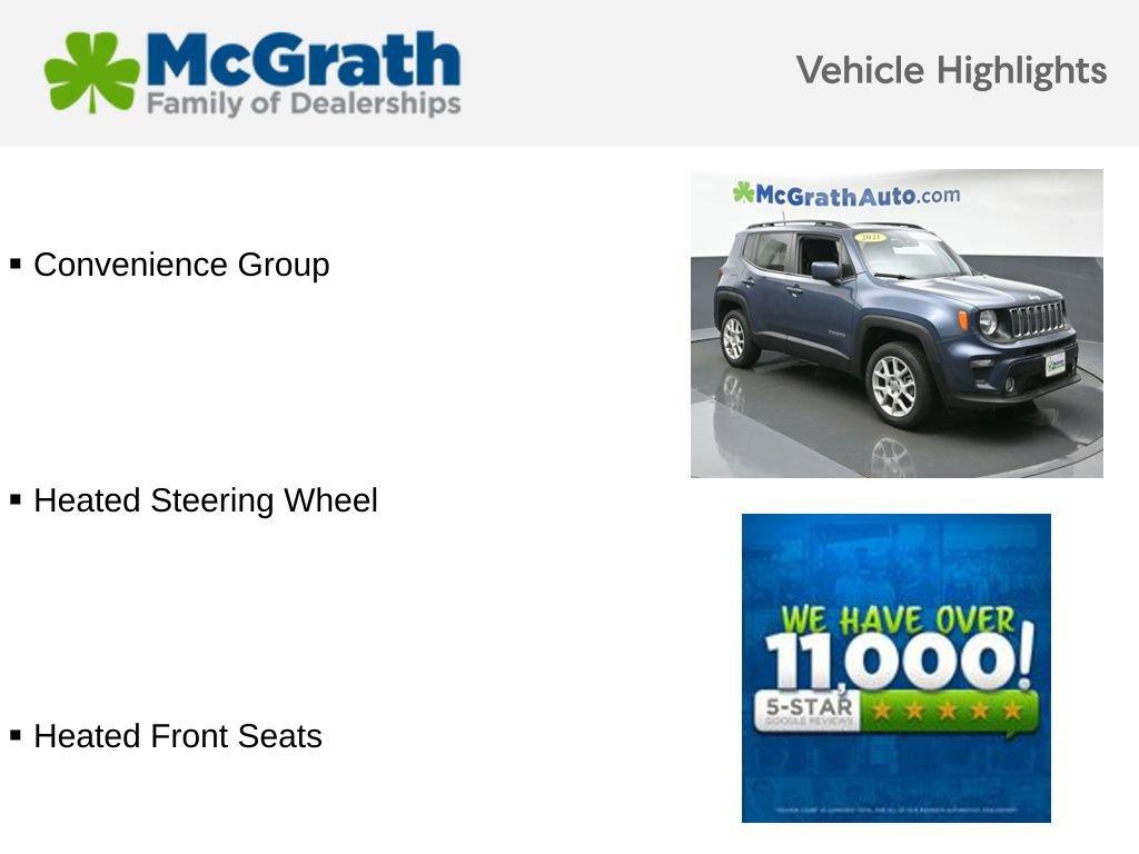 2021 Jeep Renegade Vehicle Photo in Cedar Rapids, IA 52402