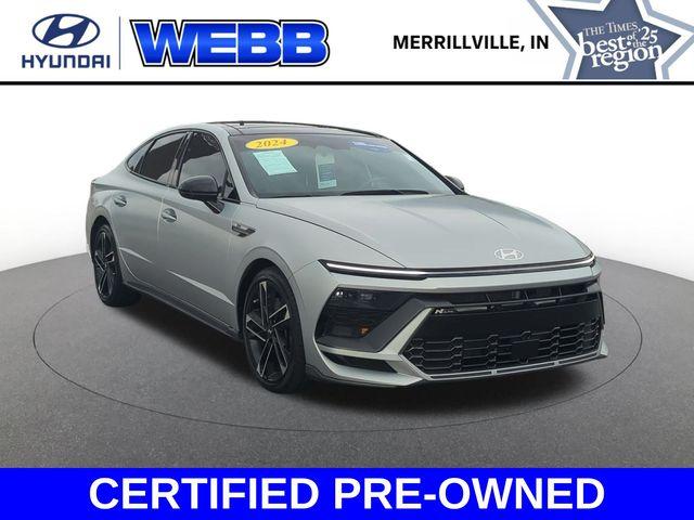 2024 Hyundai SONATA Vehicle Photo in Merrillville, IN 46410