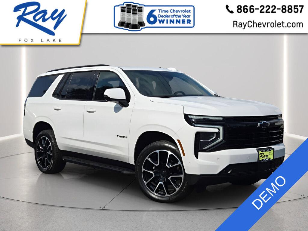 Summit White 2026 Chevrolet Tahoe SUV / Crossover Four-Wheel Drive Automatic